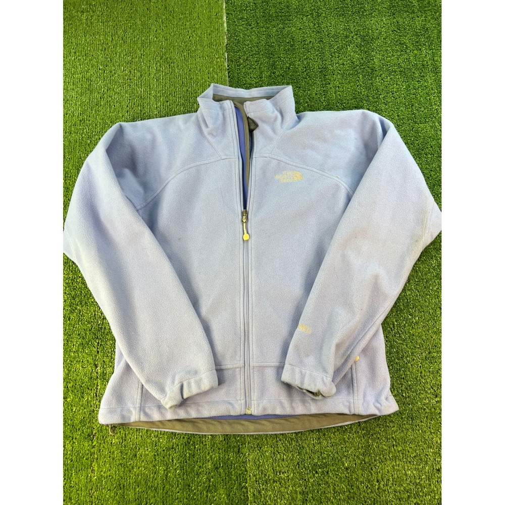 The North Face Fleece Full Zip Jacket Womens Perwinkle Medium